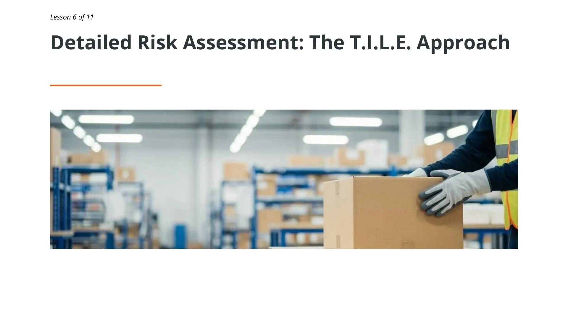 Warehouse worker performing manual handling of cardboard boxes demonstrating proper risk assessment techniques in STCW manual handling training