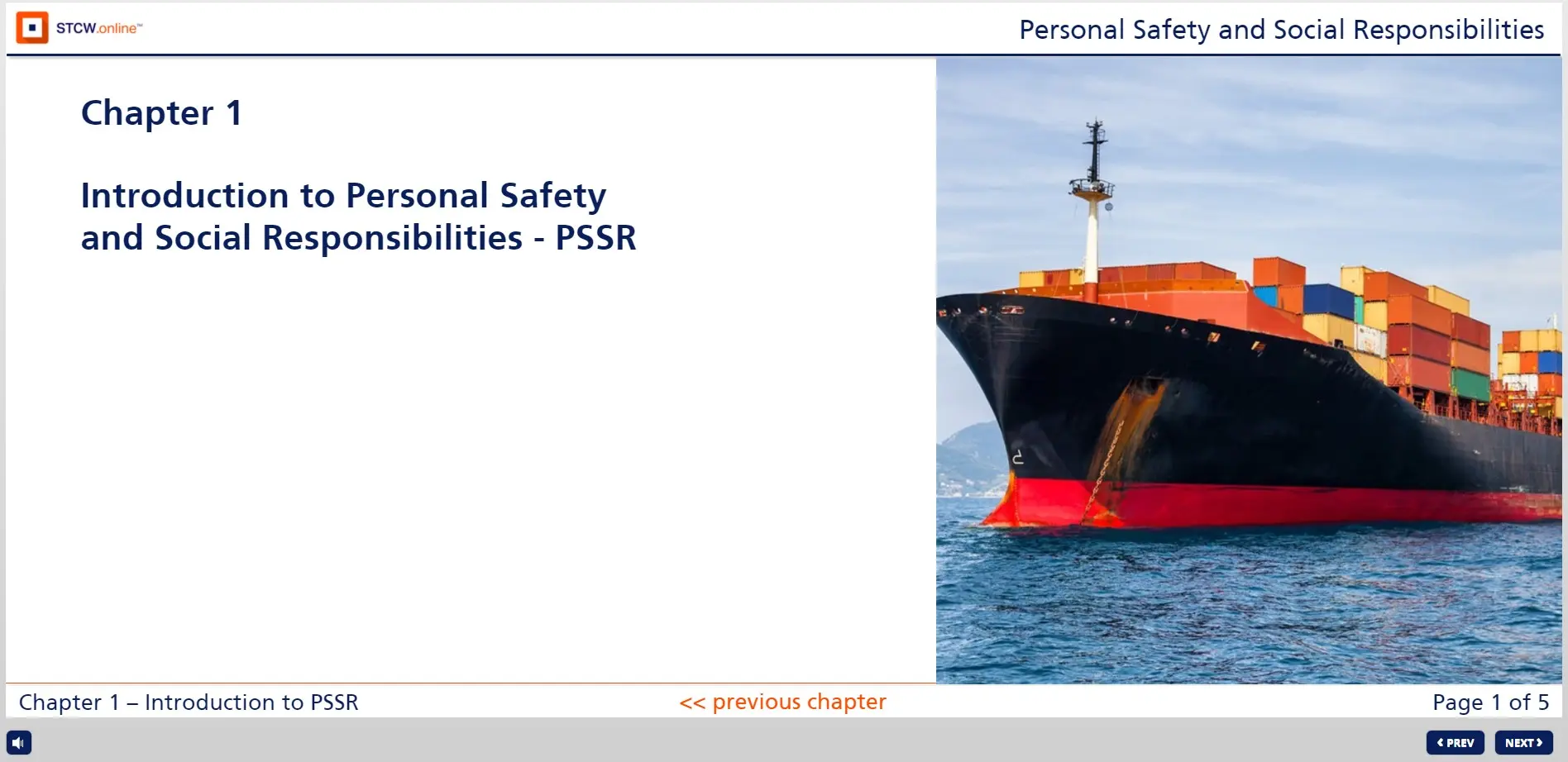 Container ship with stacked cargo demonstrating maritime safety and international seafaring responsibilities